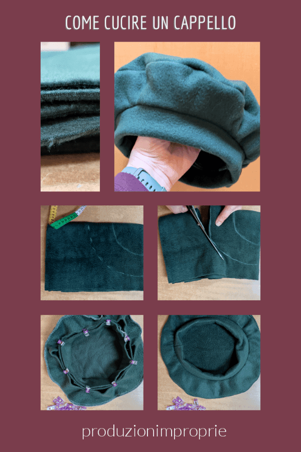 Infodemia e cappello a padella tutorial cappello produzionimproprie