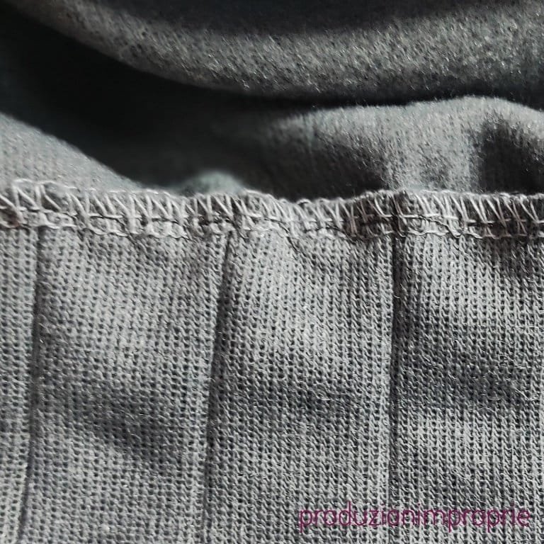 Making of Cardigan Gioiello (The Garnet Cardigan) interno orlo cieco