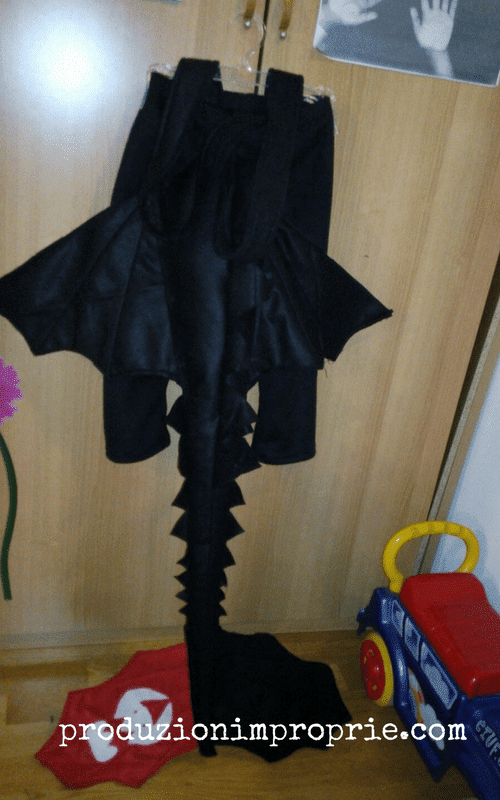 Furia Buia: un costume di carnevale e un bambino felice - making of..