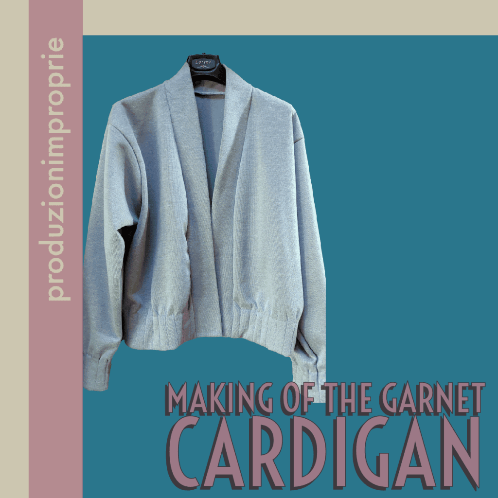 Making of Cardigan Gioiello (The Garnet Cardigan) cardigan gioiello titolo